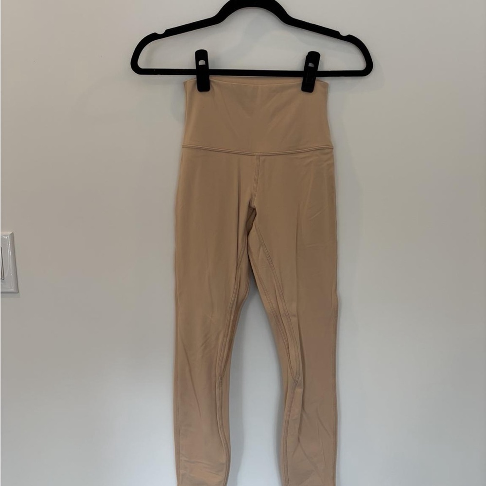 lululemon athletica High-Waist Beige Leggings